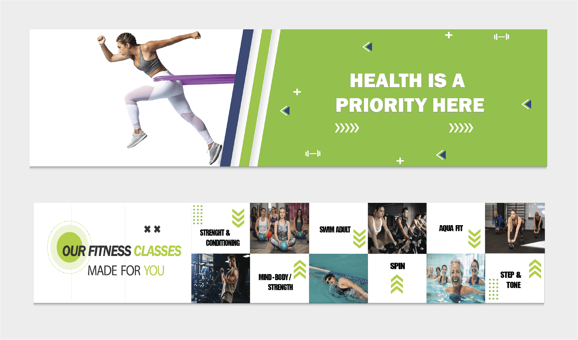 Mockup of Laois Leisure Blog project